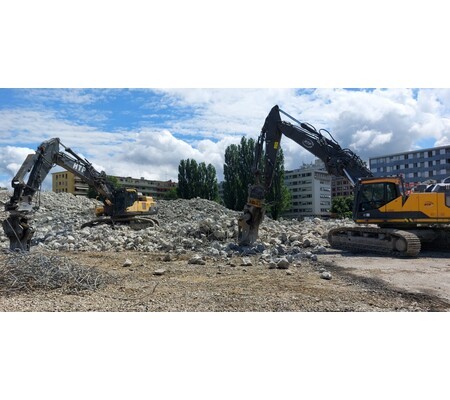 [Rencontre avec Losinger Marazzi SA] Le béton recyclé au cœur du chantier Quai Vernets  