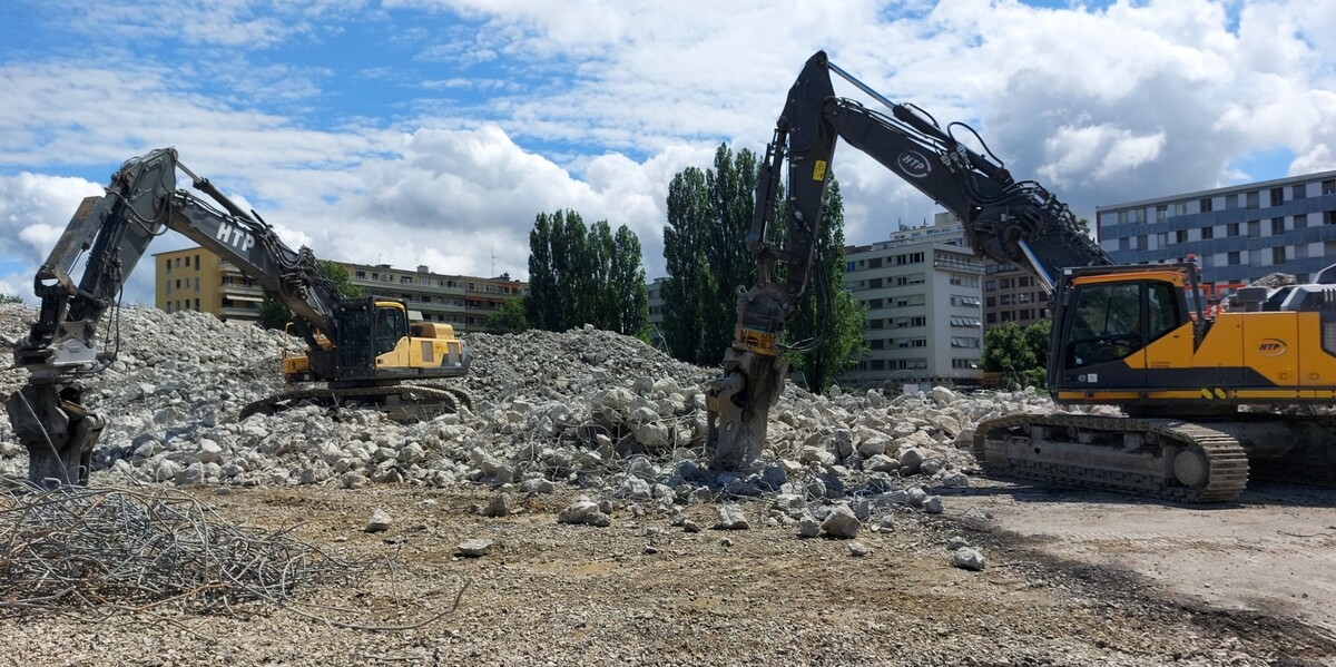 [Entretien avec Losinger Marazzi SA] Le béton recyclé au cœur du chantier Quai Vernets  