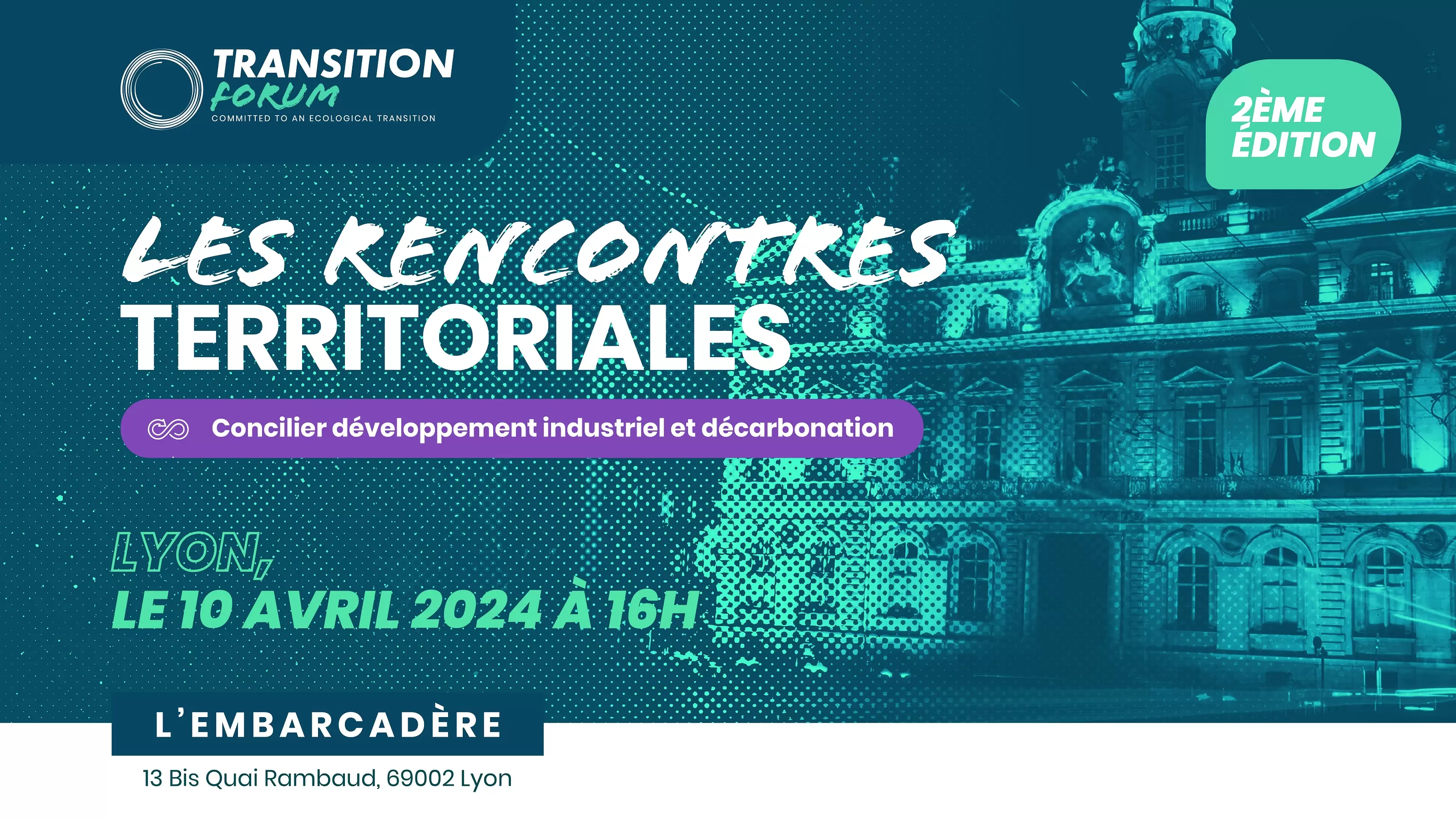 Les Rencontres Territoriales - Lyon - Concilier développement industriel et décarbonation