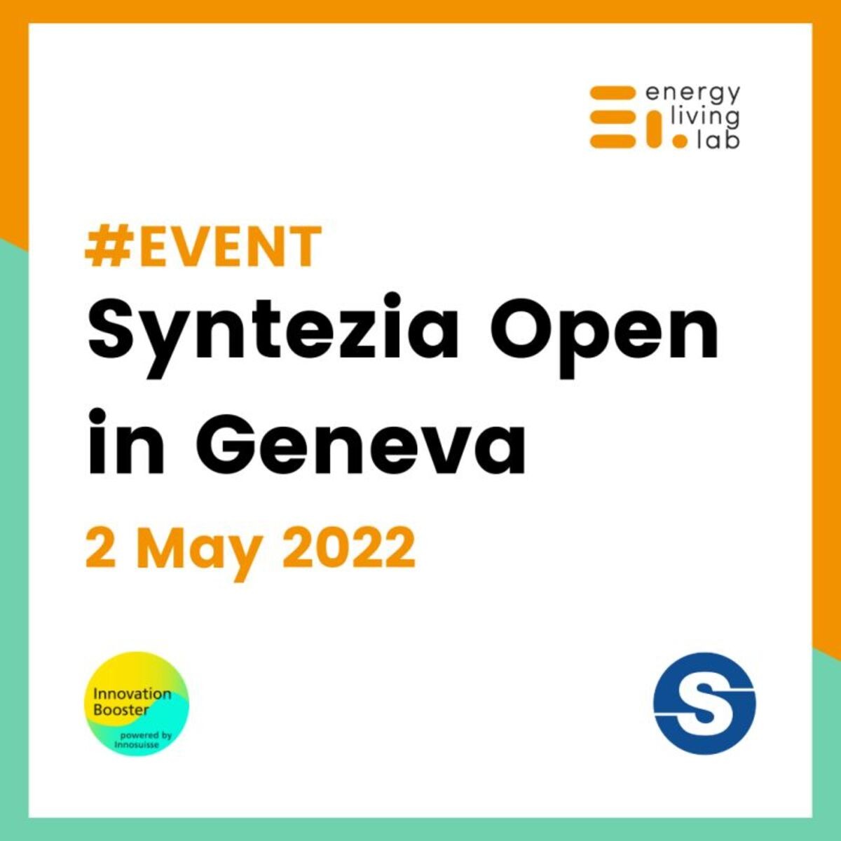 Syntezia Open à Genève le 2 mai prochain