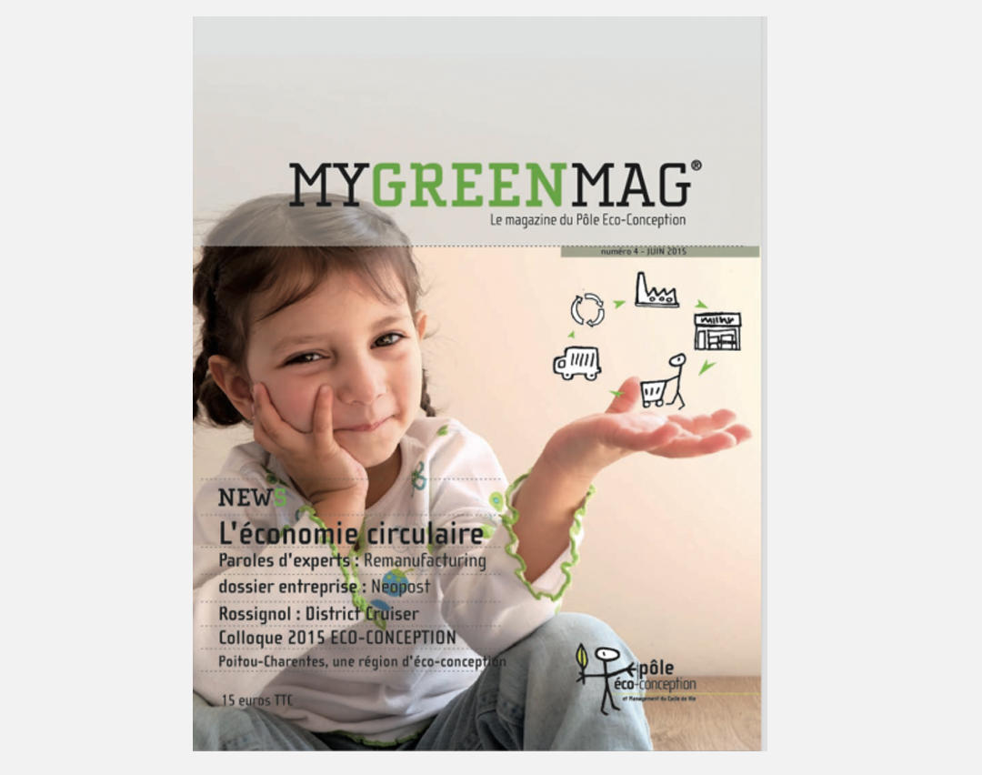 MYGREENMAG: Le 1er magazine ecodesign en Europe (sortie du 4eme numéro)