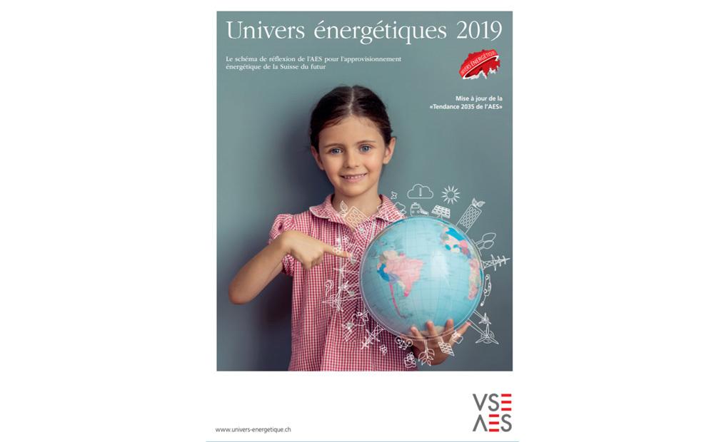 L'Association des entreprises électriques suisses (AES) publie son rapport 2019 sur les univers énergétiques