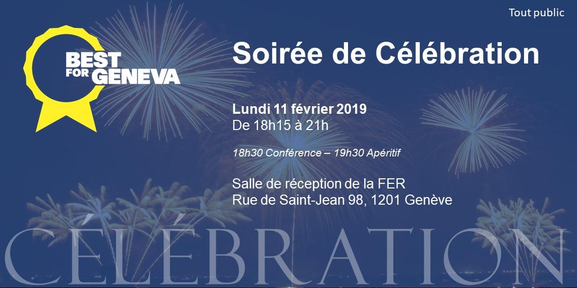 Soirée de célébration Best for Geneva