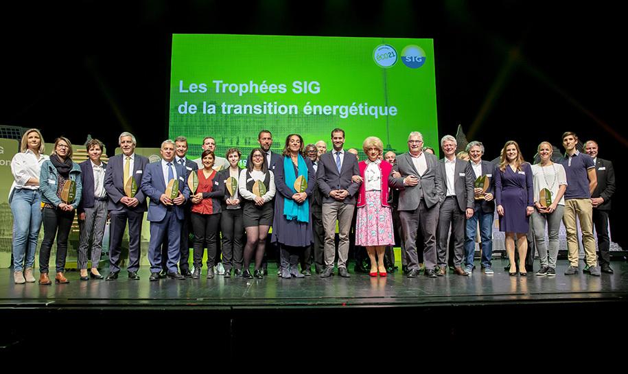 Remise des Trophées SIG de la transition énergétique du 16 mai dernier