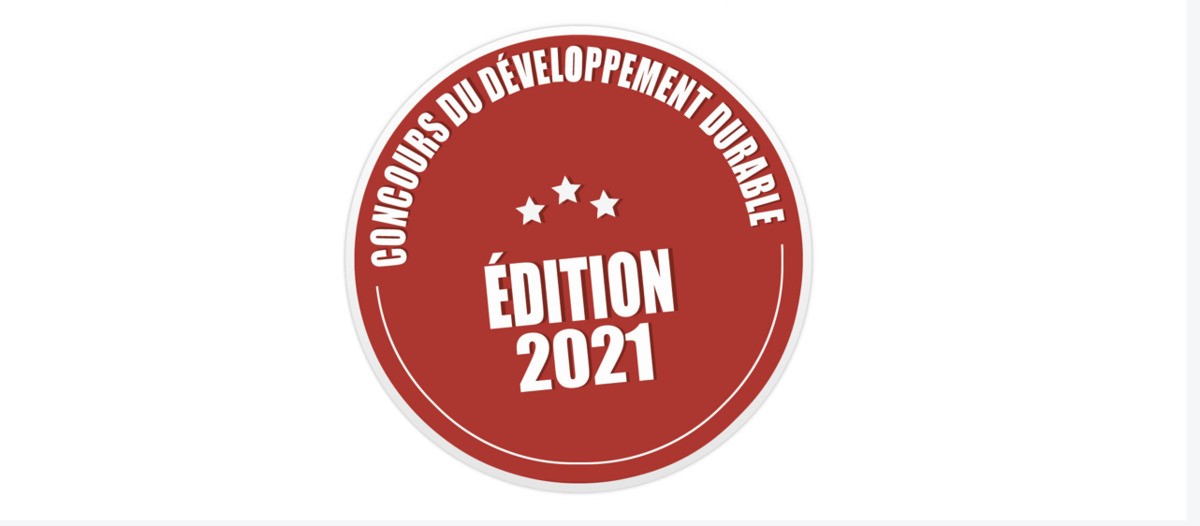 RAPPEL : Concours cantonal du développement durable 2021