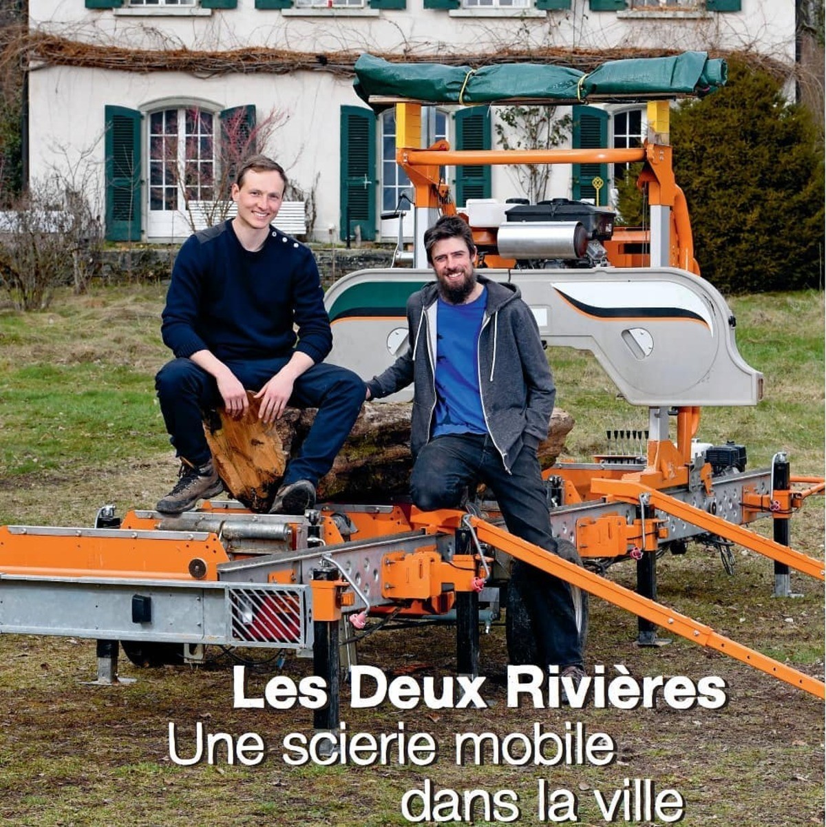 Une entreprise de scierie mobile valorise le bois local à Genève
