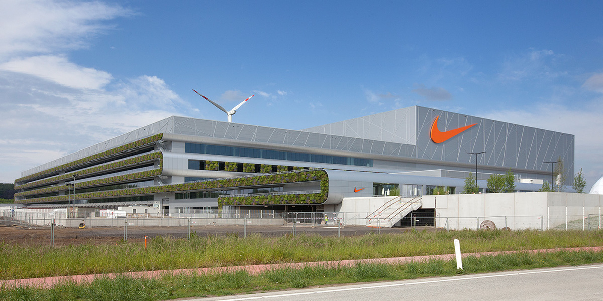 Le prix du meilleur complexe industriel et logistique revient au Nike European Logistics Campus, à Ham en Belgique