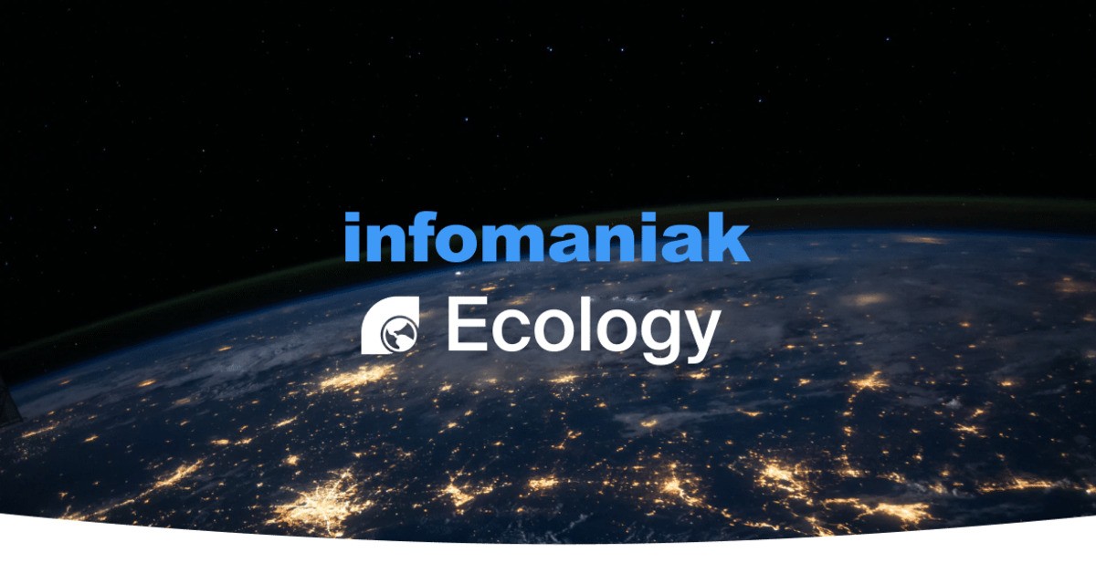 Infomaniak pollue, même si l\'entreprise compense à 200% l\'intégralité de ses émissions de CO2