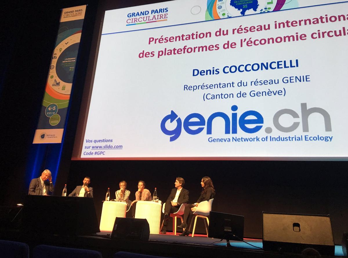 GENIE.ch in the spotlight at the 2nd “Grand Paris Circulaire”
