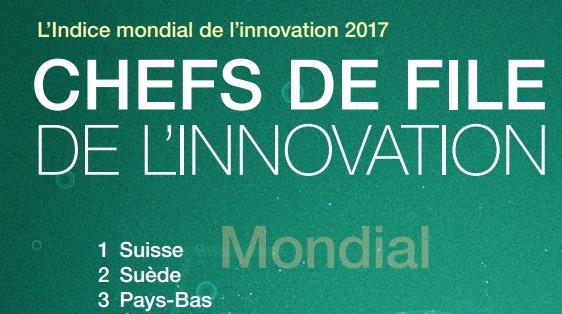 La Suisse, en tête de l'Indice mondial de l’innovation 2017