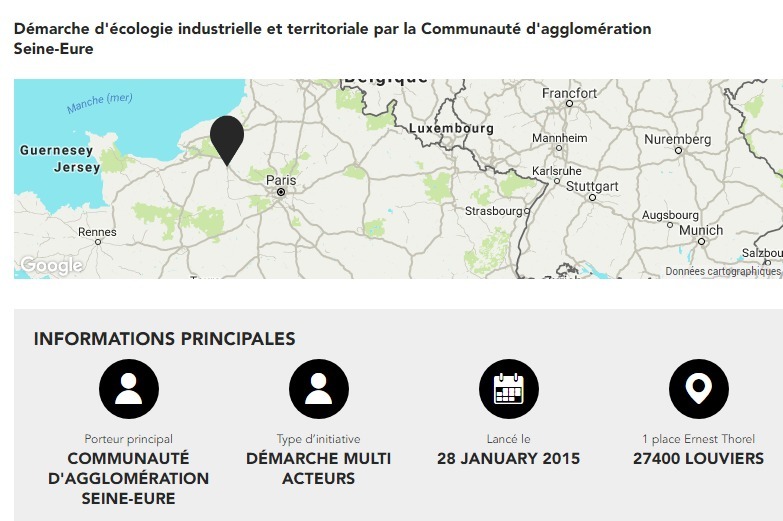[Ailleurs] Démarche d'écologie industrielle et territoriale par la Communauté d'agglomération Seine-Eure - France