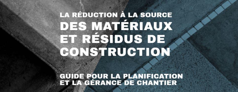 [Ailleurs - Québec] Découvrez le guide pour la planification et la gérance de chantier