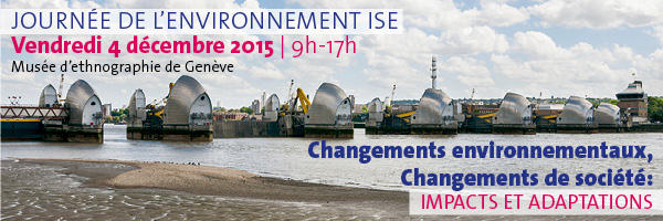 Journée Environnement de l'Institut des sciences de l'environnement (UNIGE)